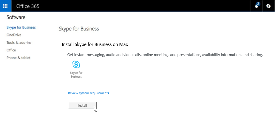 download skype mesenger for business mac